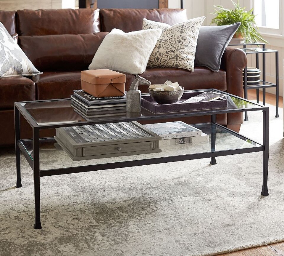 Tanner 122 cm Rectangular Coffee Table Pottery Barn Australia